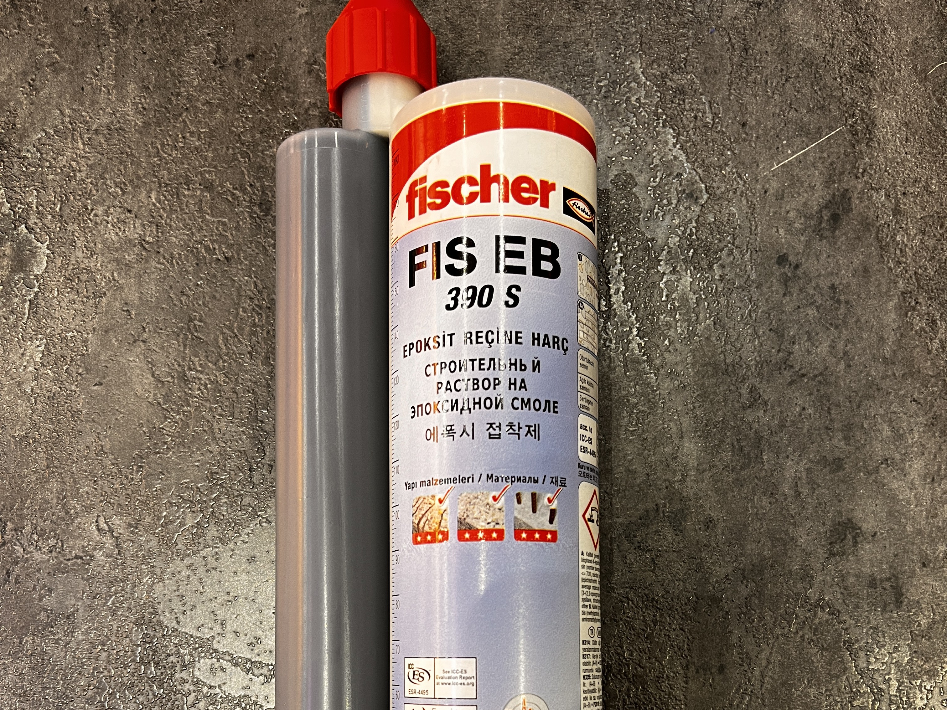 چسب کاشت میلگرد فیشر